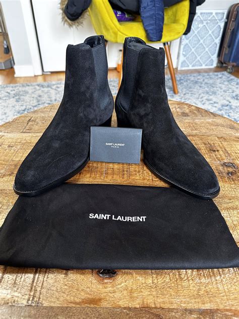 ysl chelsea boots women's